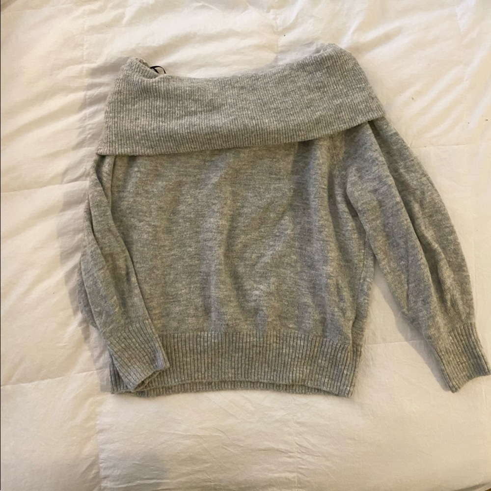H&M Off the Shoulder Sweater